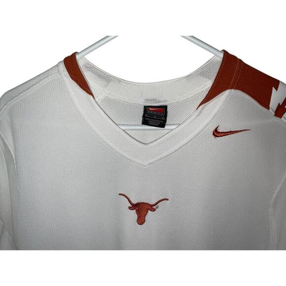 Texas Longhorns Shirt  Large Orange Nike  T Swoosh sphere dry - Picture 3 of 5